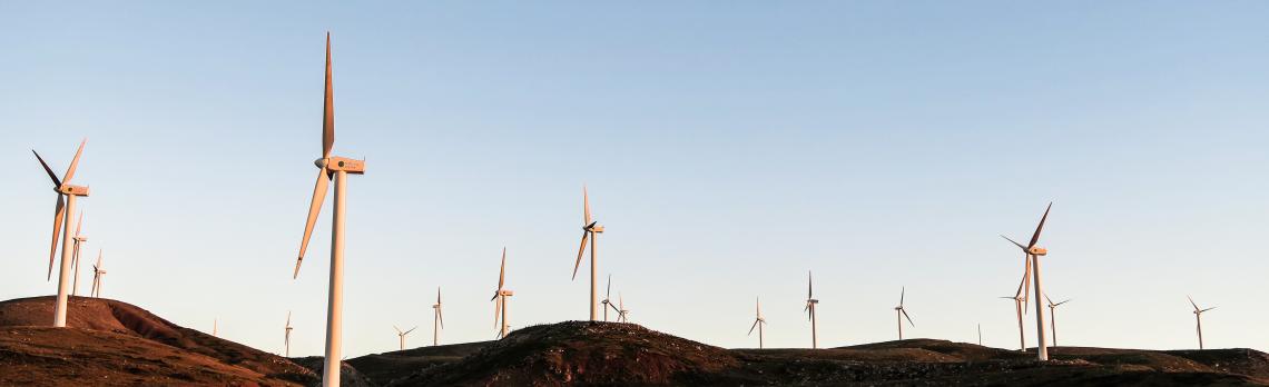 Wind turbines in Greece. Photo by Jason Blackeye Wind turbines in Greece. Photo by Jason Blackeye