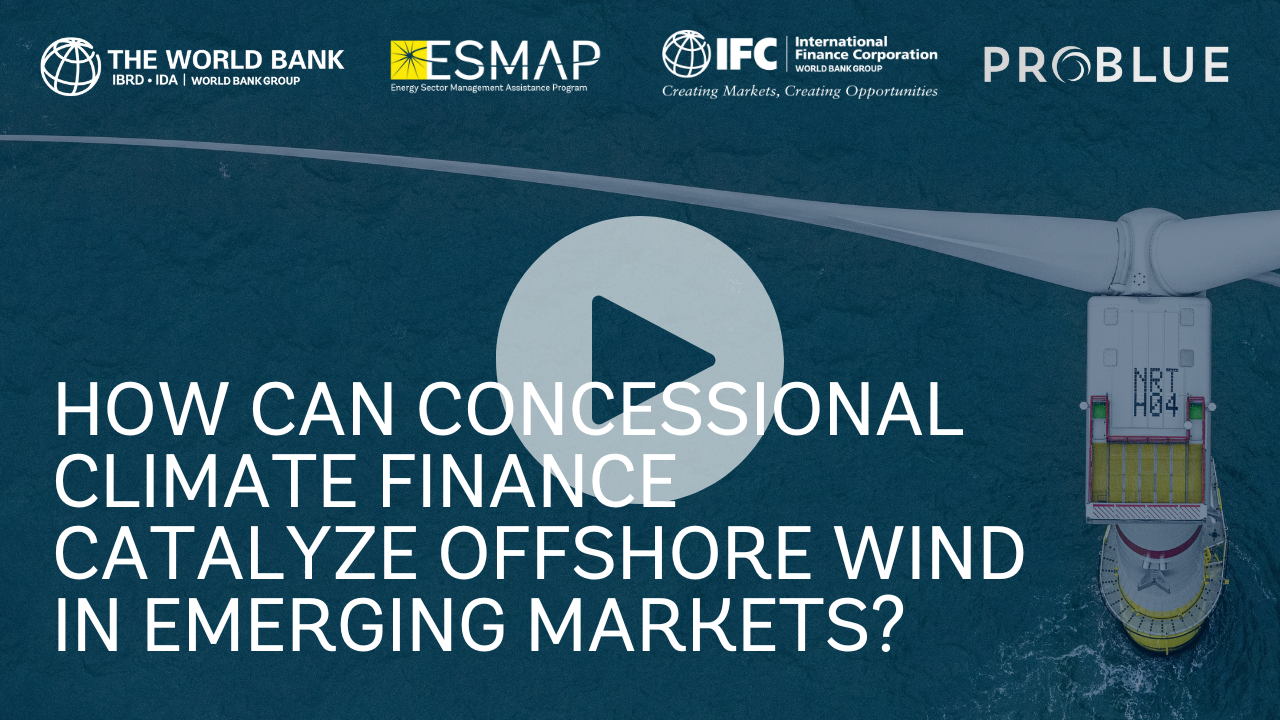 how can concessional finance catalyze offshore wind in emerging markets