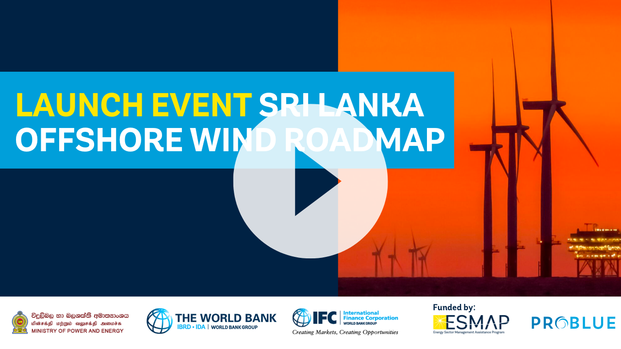 Thumbnail Launch Event Sri Lanka Offshore Wind Roadmap