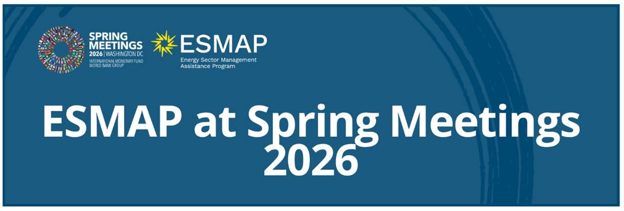 Annual meetings ESMAP Banner
