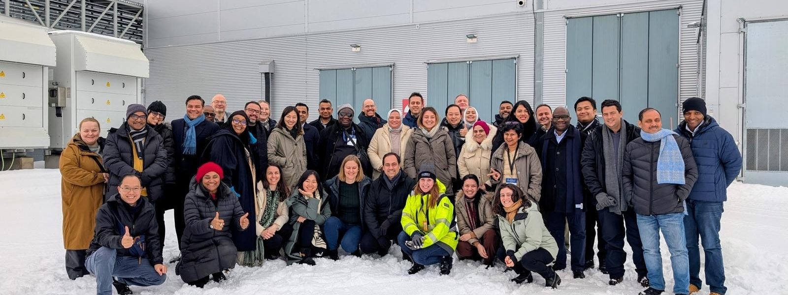 Group photo, Sweden and Norway Study Tour