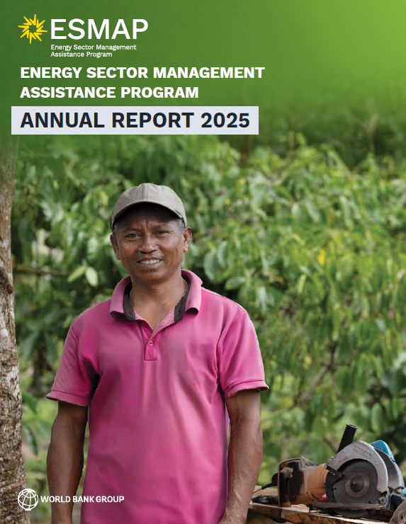 ESMAP Annual Report Cover. Istock