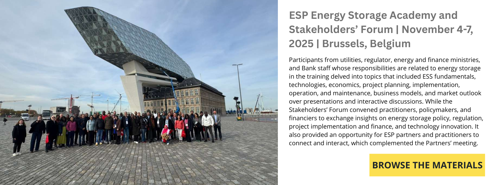 Image of Antwerp Port taken by ESMAP.