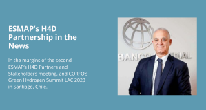 Featuring ESMAP's H4D partnership in the news with an image of Demetrios Papathanasiou 