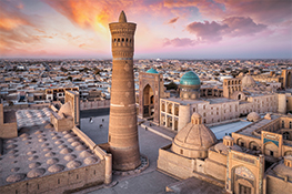 Uzbekistan Bukhara city view