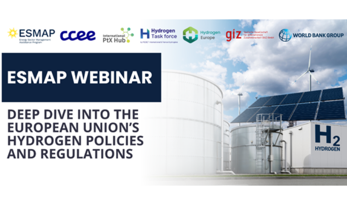 Webinar: Exploring the Navigator of Policies and Regulations Governing Hydrogen and Derivatives Imports in the European Union | April 15, 2025 @ 9:00am (EDT)