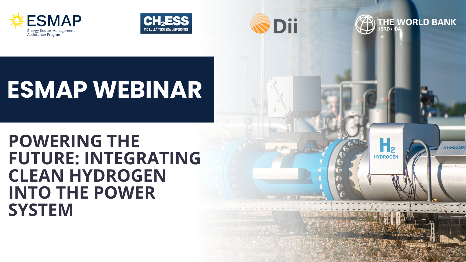 WEBINAR: Powering the Future: Integrating Clean Hydrogen into the Power System | March 18, 2025 @ 9:00am (EDT)