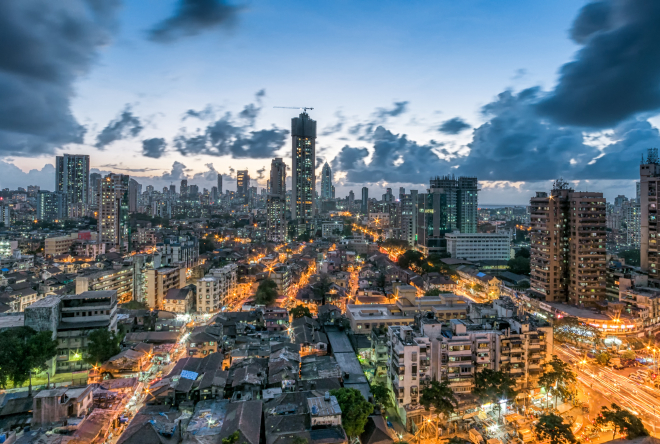  Ariel View of South Mumbai