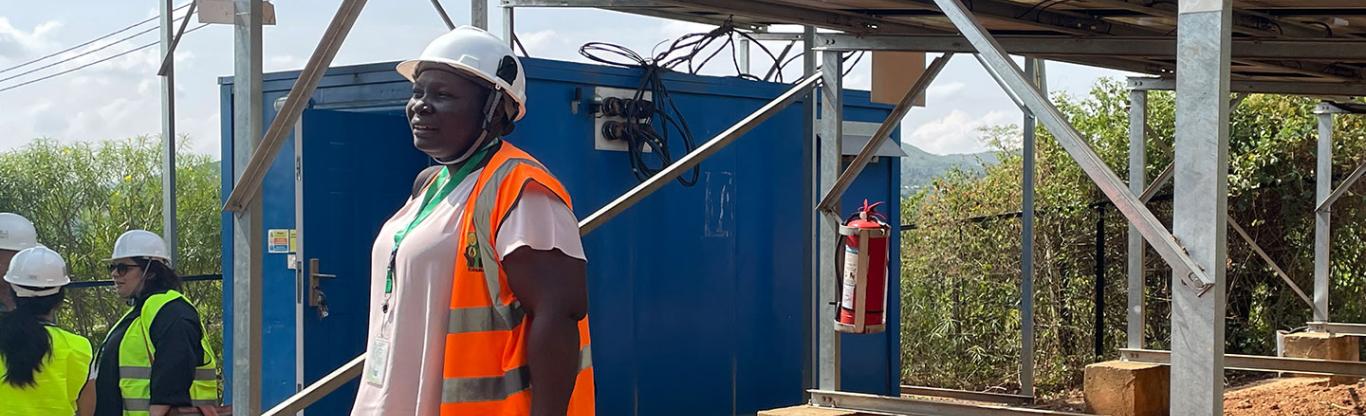 mini grid, Kenya, woman engineer