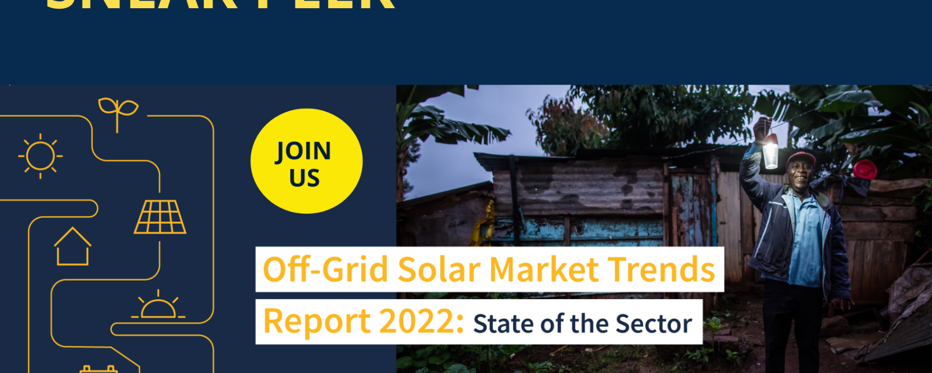 Banner for the event A Sneak Peek: Off-Grid Solar Market Trends 2022