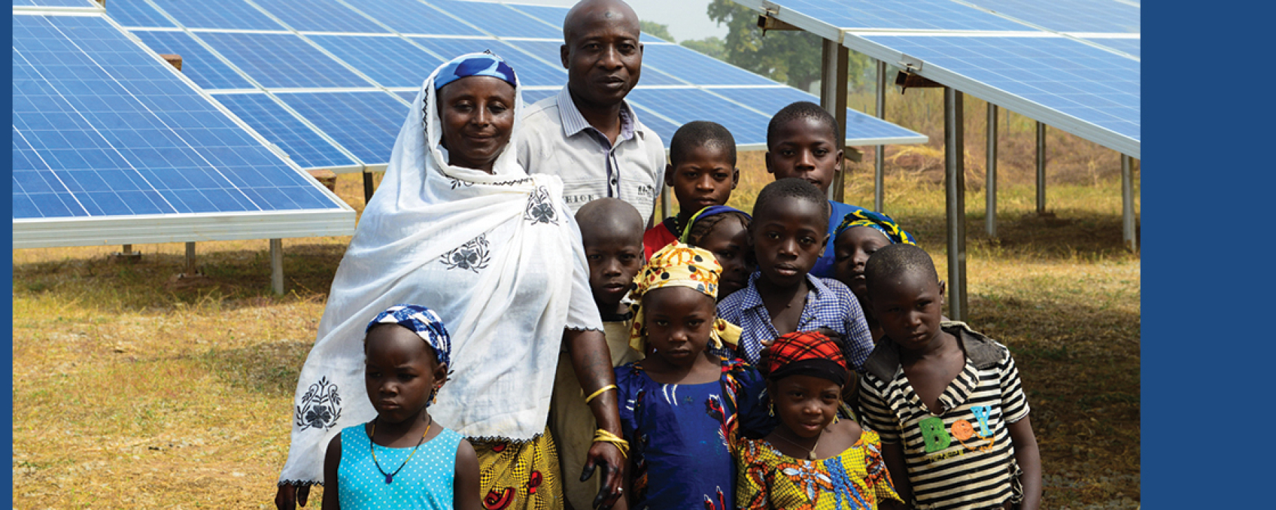 Nigeria, family, remote village, mini grids