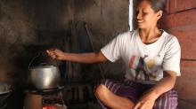 woman cooking