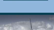 Report cover, windmill over ocean