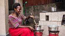 woman, cooking, image by Vincent Tremedau