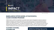 Bangladesh Offers Model of Successful Clean Cooking Program