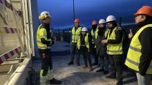 participants of geothermal study tour 