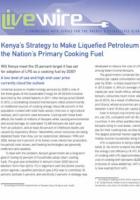 Kenya's Strategy to Make Liquefied Petroleum Gas the Nation's Primary Cooking Fuel