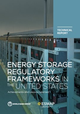 © Jelson 25 / Wikimedia Report cover featuring image of Battery storage
