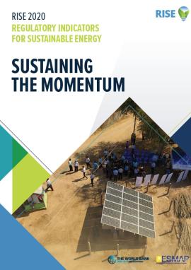 Regulatory Indicators for Sustainable Energy (RISE) 2020: Sustaining the Momentum