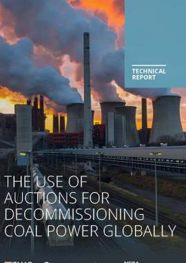 Use of Auctions for Decommissioning Coal Power Globally