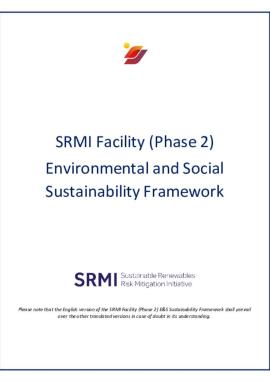 Picture of Environmental and Social Sustainability Framework (ESSF) | Phase II