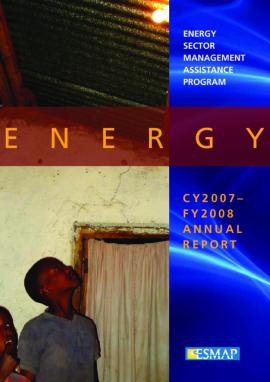 Picture of ESMAP Annual Report CY2007-2008
