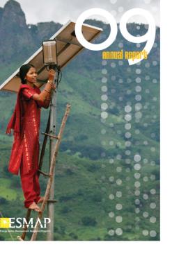 Picture of ESMAP Annual Report 2009