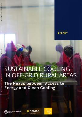Picture of Sustainable Cooling in Off-Grid Rural Areas | The Nexus between Access to Energy and Clean Cooling