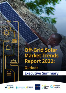 Picture of Off-Grid Solar Market Trends Report 2022: Outlook – Executive Summary