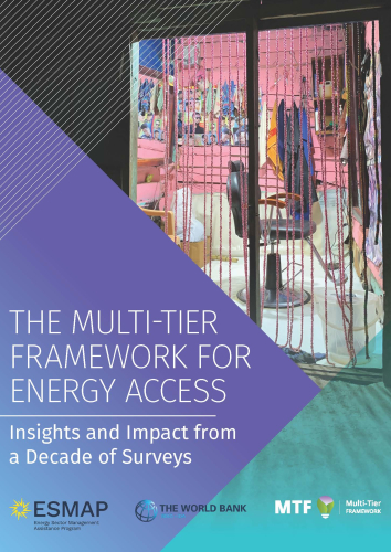 Multi-Tier Framework for Energy Access