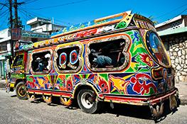 Bus in Haiti