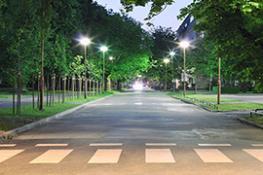 Street lighting landscape