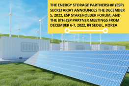 ESP Stakeholder Forum on December 5, 2022, and the 8th ESP Partner Meetings from December 5-7, 2022 | Seoul, Korea