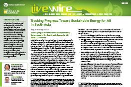 Tracking Progress Toward Sustainable Energy for All in South Asia