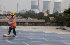 Picture of solar panels