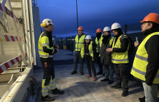 participants of geothermal study tour 