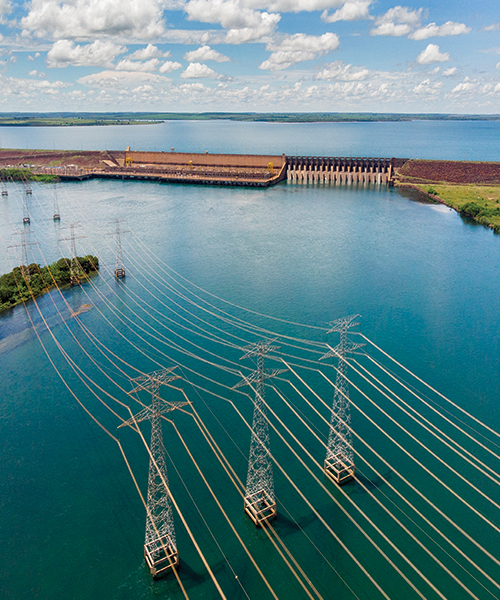 Rio Parana Hydro Electric Plant