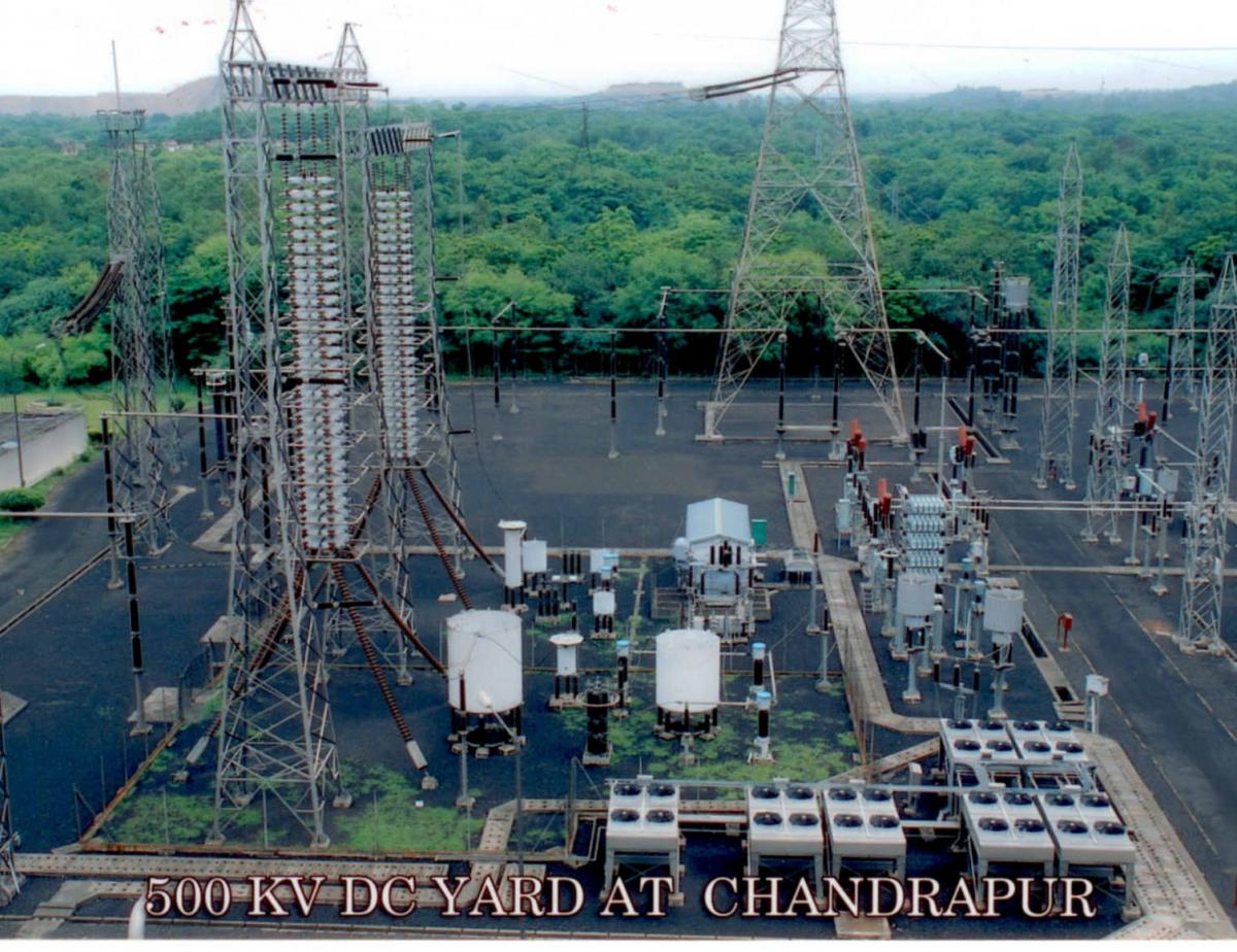 500 KV DC Yard at Chandrapur, Bangladesh