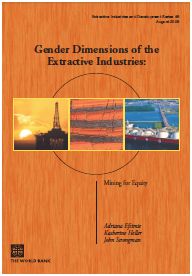 Gender Dimensions of the Extractive Industries