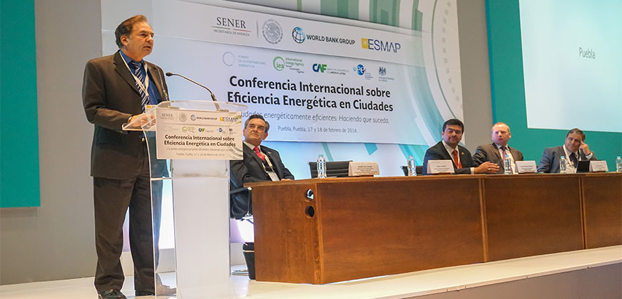 International Conference on Energy Efficiency in Cities, Puebla Mexico 2016