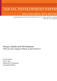 Energy, Gender and Development.
